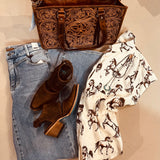 Welch Tote Purse *leather*