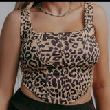 Feline Corset Tank
