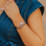 Concho Studded Cuff Bracelet