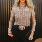 Lariat Lace Longsleeve *bone*