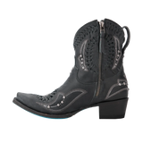 Cossette Bootie *distressed jet black*