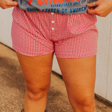Mayberry Boxer Style Shorts *red*