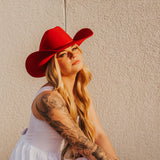 ProHat Turquoise Series Hat *stampede red*