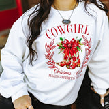 Cowgirl Christmas Club Sweatshirt