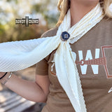 Pasadena Pleated Wild Rag