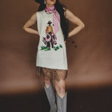 Rosy Outlaw Knit Tank Tunic