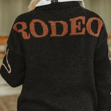 Rodeo Rider Knit Sweater