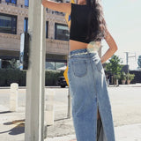 Rough Around the Edges Maxi Skirt