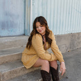 Buttercup Smocked Mini Dress