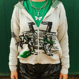 Ranchita Verde Zip Up Hoodie
