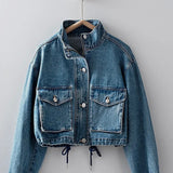 Ranch Hand Cropped Denim Jacket