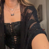 Night Moves Lace Kimono