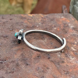 Plumeria Flower Turquoise Ring