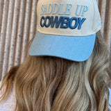 Saddle Up Cowboy Trucker Hat