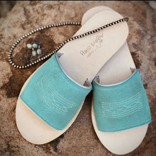Load image into Gallery viewer, Nadia Slides *turquoise*