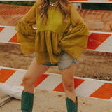 Lillian Ruffle Blouse