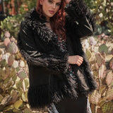Midnight Rodeo Fur Coat