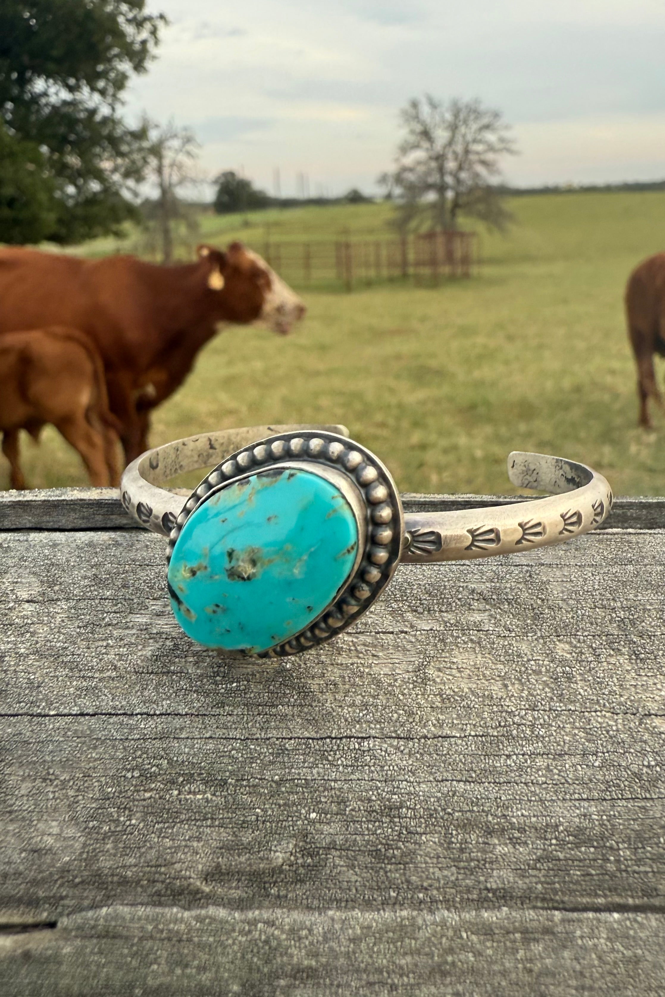 Maricopa Turquoise Cuff Bracelet