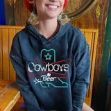 Cowboys & Beer Crop Hoodie