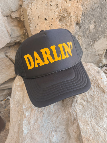 DARLIN’ Trucker *black & mustard*