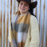 Heirloom Oversized Plaid Scarf