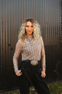 Lariat Lace Longsleeve *bone*