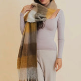 Heirloom Oversized Plaid Scarf