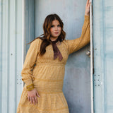 Buttercup Smocked Mini Dress