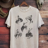 Bucking Bronc Mineral Tee