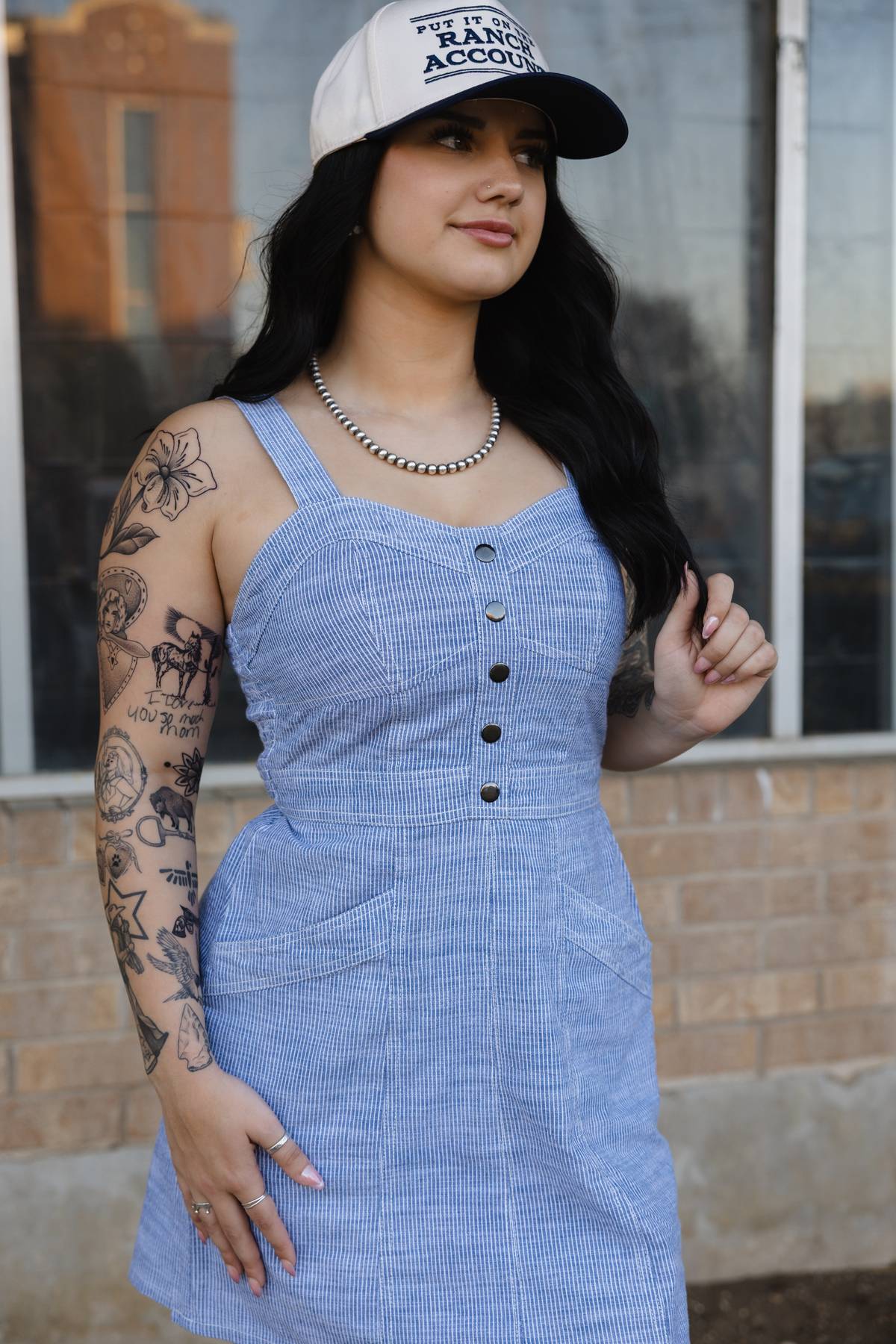 High Noon Denim Dress