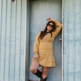 Buttercup Smocked Mini Dress