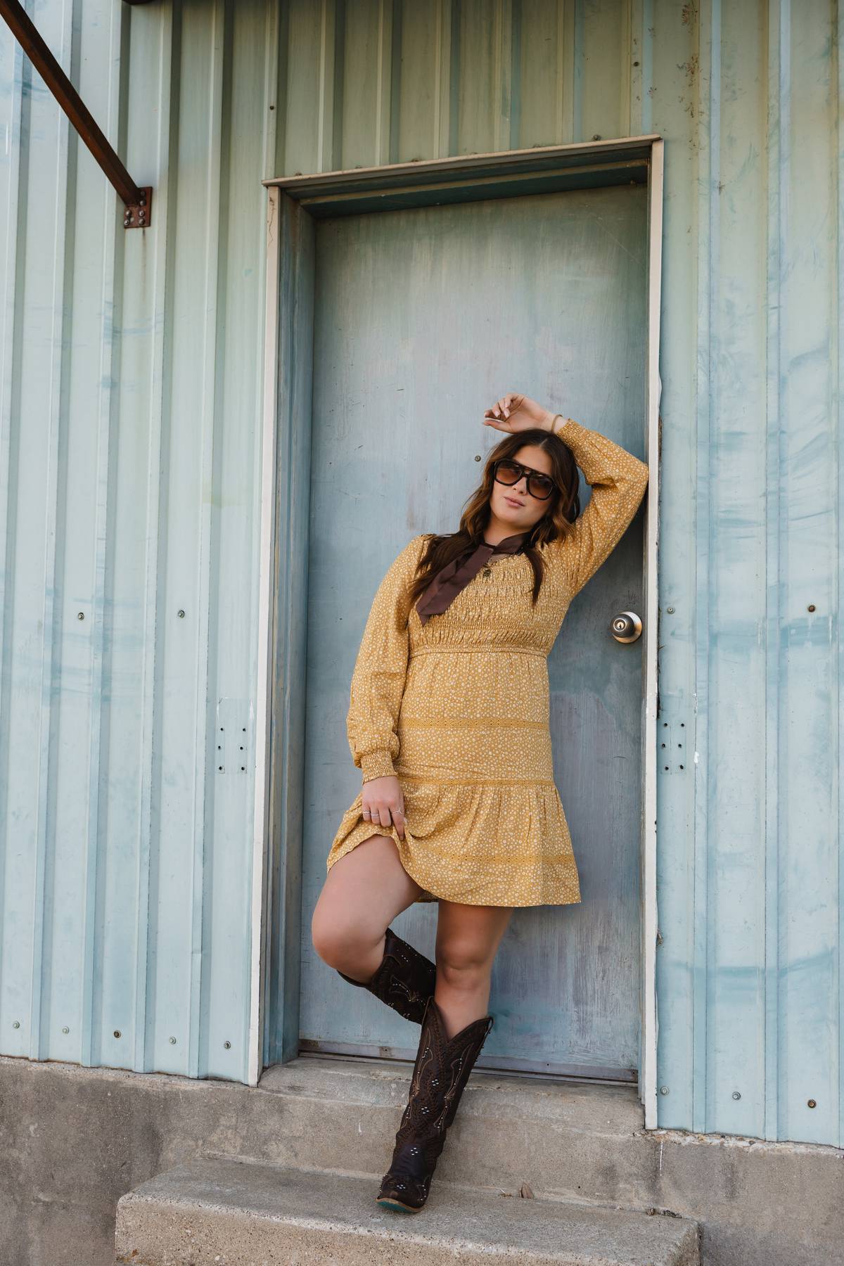 Buttercup Smocked Mini Dress | Ginger Roots Boutique Large Buttercup Smocked Mini Dress | Ginger Roots Boutique Large