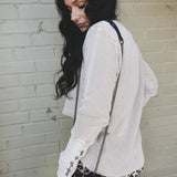 Higher Class Waffle Knit Top – Taupe