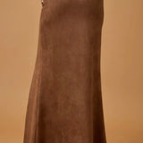 Double Down Buckle Skirt