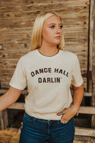 Dance Hall Darlin’ Tee *brown*