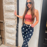Stars At Night Flare Jeans