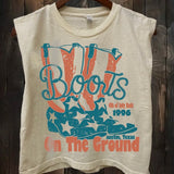 Boots on the Ground Muscle Tank
