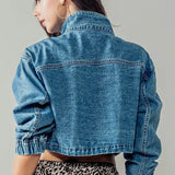Ranch Hand Cropped Denim Jacket