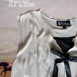 Lucky Charm Tie-Front Knit Vest