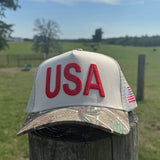 USA Camo Trucker Hat