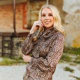 Willow Wild Leopard Blouse