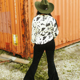 Texas Ranch Pearl Snap Shirt *black*