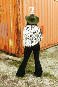 Texas Ranch Pearl Snap Shirt *black*