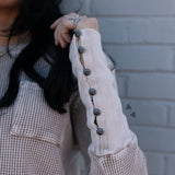 Higher Class Waffle Knit Top – Taupe