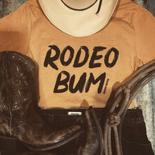 Load image into Gallery viewer, Rodeo Bum Tee *mustard*