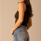 Kimes Daisy Shorts - Mid Wash