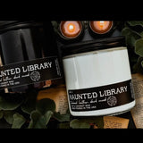 Haunted Library Candle