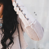 Higher Class Waffle Knit Top – Taupe