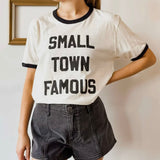 Small Town Famous Ringer Tee