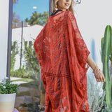 Red Dirt Lace Kimono